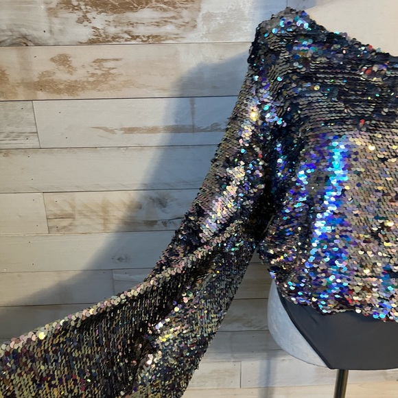 NEW YEARS FIT🪩Free People one night body suit size L - Picture 3 of 11